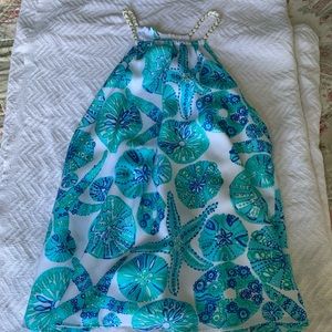 Tank top with Sandollar print